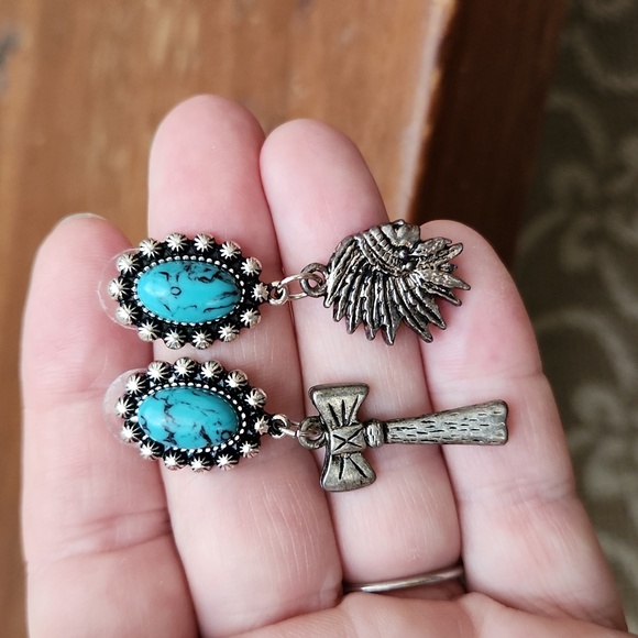 Native American earrings - Picture 1 of 3